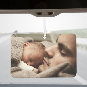 Personalized Father's Day Photo Keepsake Gift Air Freshener