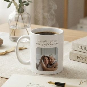 Personalized Fathers Day Photo Mug Keepsake