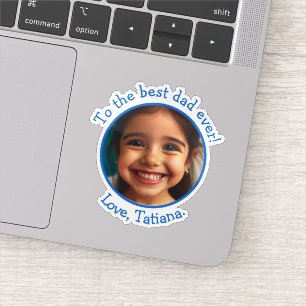 Personalized Father's Day Photo Name Keepsake