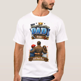 Personalized Father's Day Photo Shirt