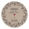 Personalized Faux Kraft Craft Handmade With Love