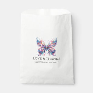 Personalized Favour Bags Magical Butterfly