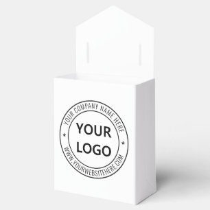 Personalized Favour Box Your Logo Name Website Inf