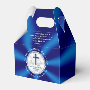 Personalized Favour Boxes for Christian Party Favo