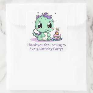 Personalized favour stickers kids party