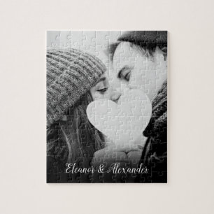 Personalized Favourite Couple Photo Keepsake Jigsaw Puzzle