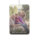 Personalized Favourite Family Photos Modern Script