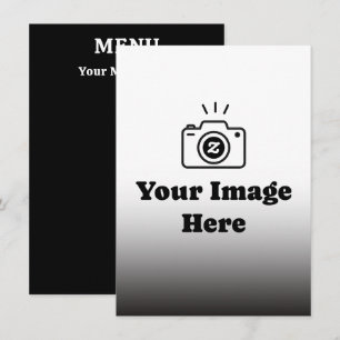 Personalized Favourite Photo with Text Menu