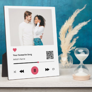 Personalized Favourite Song Tabletop Plaque