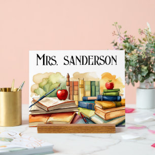 Personalized Favourite Teacher  Acrylic Sign