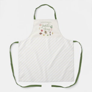 Personalized Favourite Things Christmas Apron