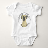 Personalized Fawn Masked Harlequin Great Dane
