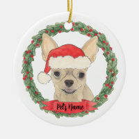 Personalized Fawn Tan Cream Chihuahua