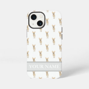 Personalized Fawn Tan Short Haired Chihuahua  iPhone 13 Mini Case