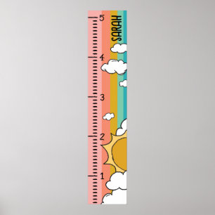 Personalized Female Growth Chart Ruler   My Growth
