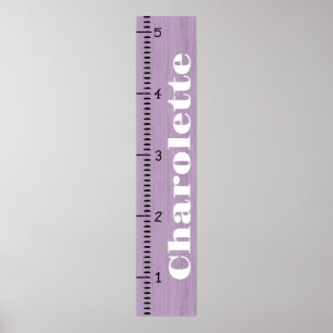 Personalized Female Growth Chart Ruler   My Growth