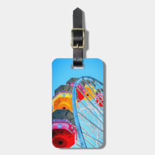 Personalized Ferris Wheel at Santa Monica Pier Luggage Tag