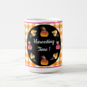Personalized Festive Harvesting Time  Coffee Mug