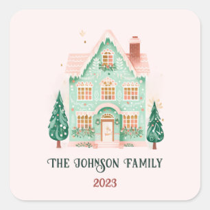 Personalized Festive Sticker