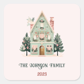 Personalized Festive Sticker