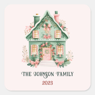 Personalized Festive Sticker