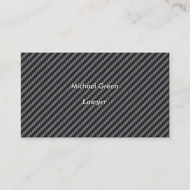 Personalized Fibre Business Card (Front)