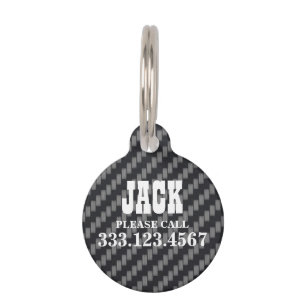 Personalized Fibre Pet Tag