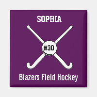 Personalized Field Hockey Team Name Jersey Number
