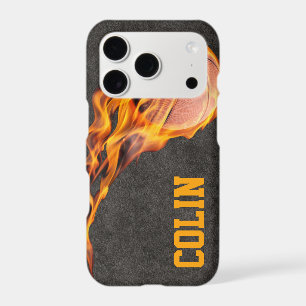 Personalized Fiery Basketball