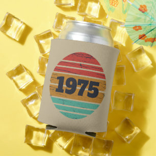 Personalized fifty vintage 50th birthday party can cooler