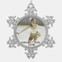 Personalized Figure Skating Skater Name Christmas