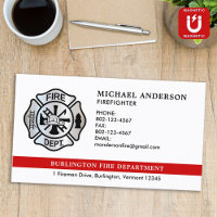 Personalized Firefighter Fire Department Logo