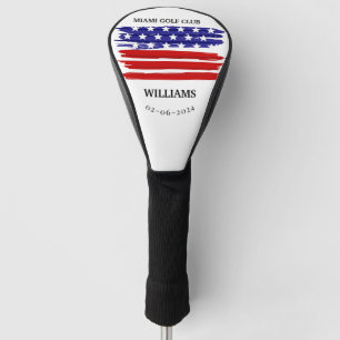 Personalized Firefighter Monogram Go Golf Head Cover