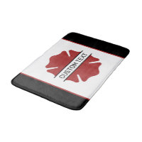 Personalized Firefighter Red Logo Symbol