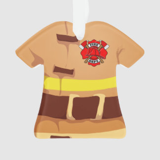 Personalized Fireman Firefighter Ornament