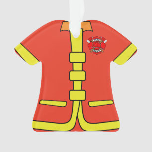 Personalized Fireman Firefighter Xmas Ornament