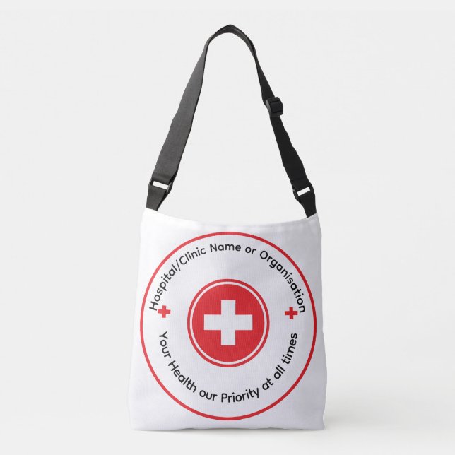 Personalized First Aid Backpack Crossbody Bag (Front)