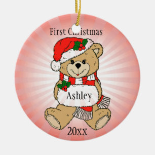 Personalized First Christmas Ornament