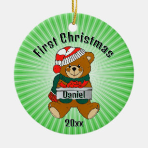Personalized First Christmas Ornament