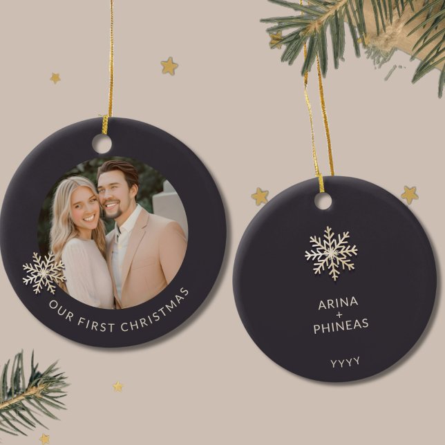Personalized First Christmas Ornament (Creator Uploaded)