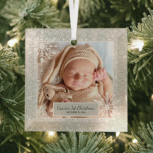 Personalized First Christmas Ornament