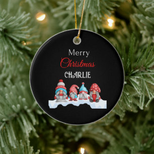 Personalized first christmas together ornament