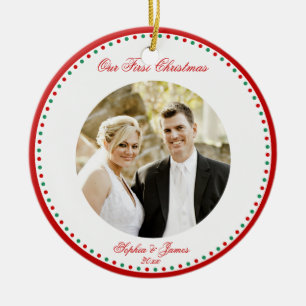 Personalized First Christmas Together Ornament