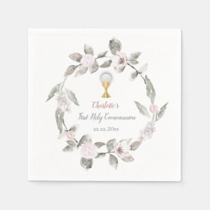 personalized First Communion Napkin