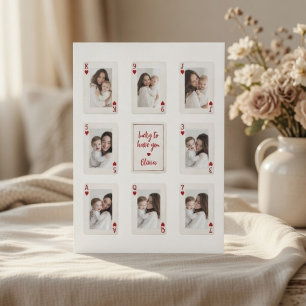 Personalized First Mother’s Day 2026 Photo  Holiday Card