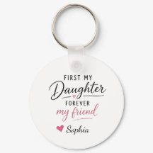 Personalized First My Daughter Forever My Friend
