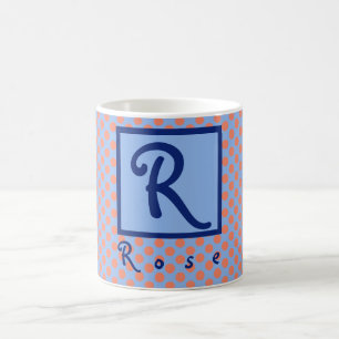 Personalized First Name Initial Coffee Mug