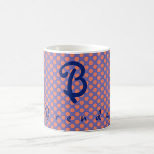 Personalized First Name Initial Coffee Mug