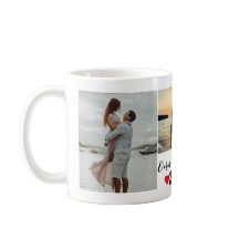 Personalized First Valentine's Day 3 Photo Collage