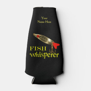 Personalized Fish Whisperer Bottle Cooler